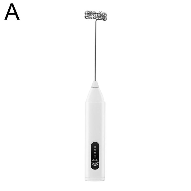 Electric egg beater, milk frother, milk frother, home coffee milk frother, mini mixing and baking tools